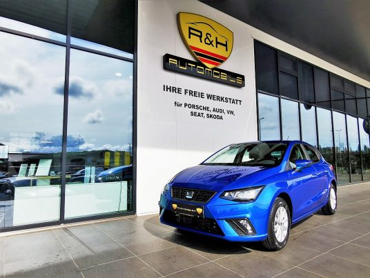 Seat Ibiza 1,0 Style 110PS 6-Gang/5Jahre/LED/Sitzh/LaneAssist bei R&H Automobile in 
