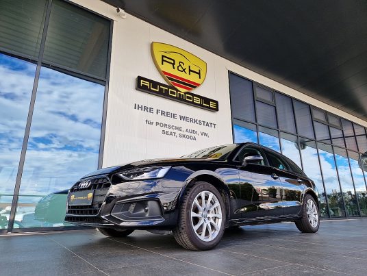 Audi A4 Avant 40 TDI quattro Proline S-tronic Mild-Hybrid SH,AHK,LED bei R&H Automobile in 