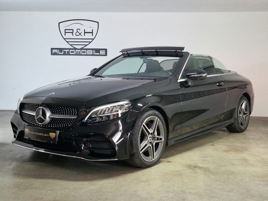 Mercedes-Benz C 220 d Cabrio /AMG /9G-Tronic / Navi/ LED/ DAB bei R&H Automobile in 